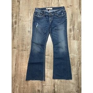 Buckle BKE Starlite Stretch Bootcut  Denim Blue Jeans Women’s Size 29 / 31.5 EUC